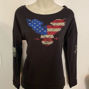 Long sleeve grunt style top